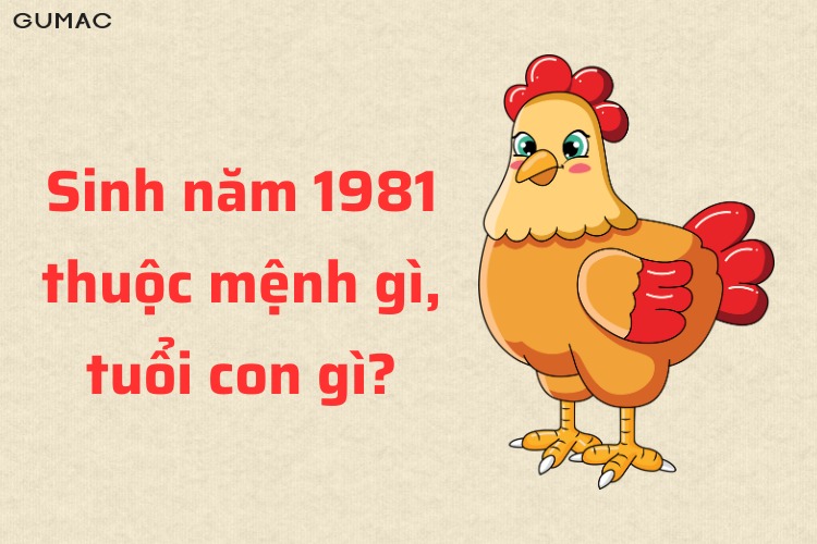 Người Sinh Năm 1981 Thuộc Mệnh Gì? Tìm Hiểu Tính Cách, Màu Sắc Và Hướng Hợp