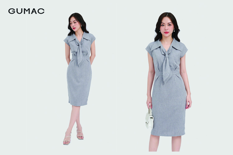 Trang phục có màu trắng, xám, xanh nước biển, ghi, đen