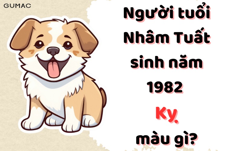 Tuổi Nhâm Tuất 1982 Hợp Màu Gì? Khám Phá Những Màu Sắc May Mắn Cho Người Sinh Năm 1982