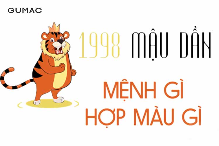 Mậu Dần 1998 Mệnh Thổ Hợp Màu Gì? Tìm Hiểu Màu Sắc Phong Thủy Mang Lại May Mắn