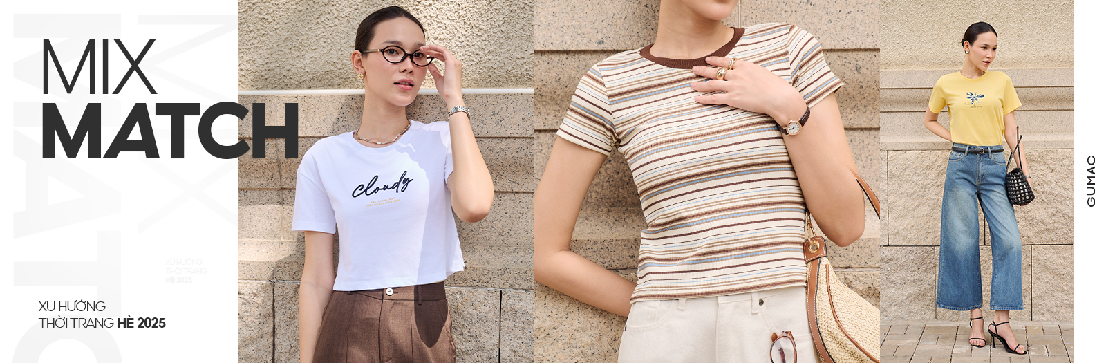 xung xinh xuong pho voi BST Ngay He cua GUMAC