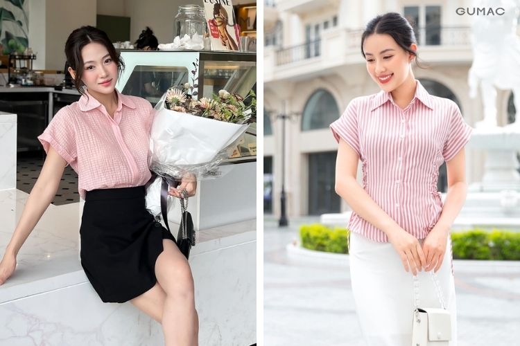 Sơ mi tay ngắn thoáng mát Sơ mi tay ngắn thoáng mát