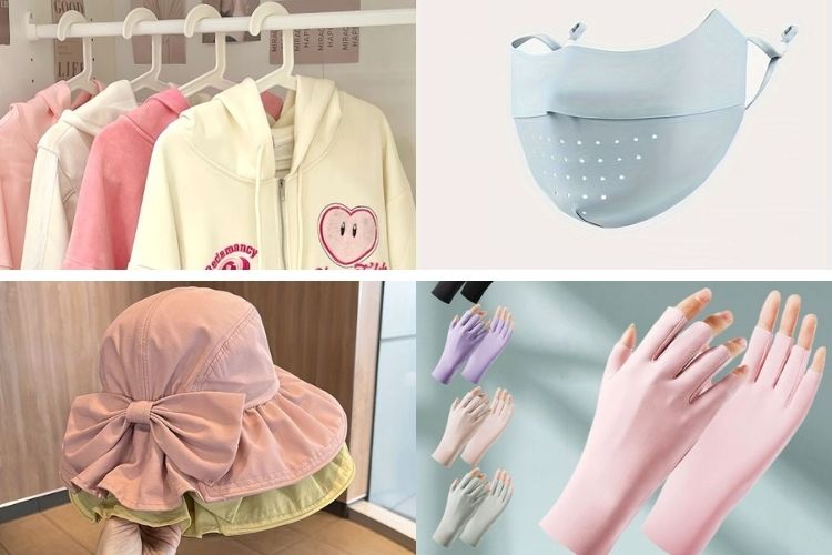Trang phục chống nắng Trang phục chống nắng