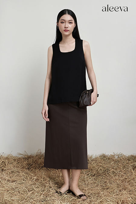 Everyday U-neck tank top