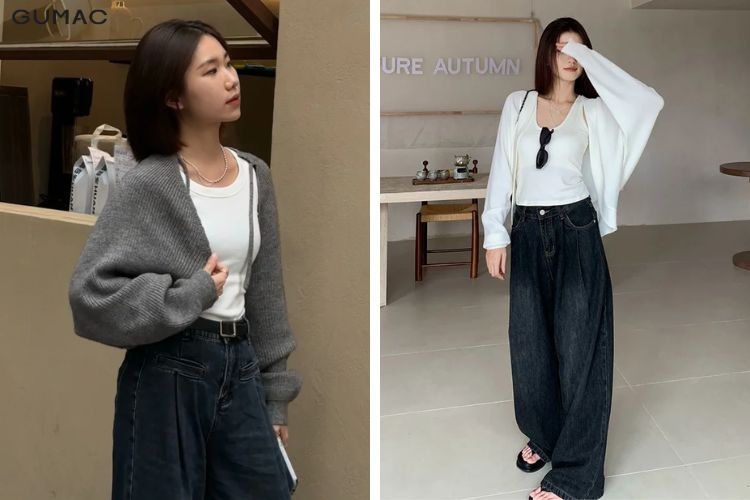 áo khoác cánh dơi nữ đẹp