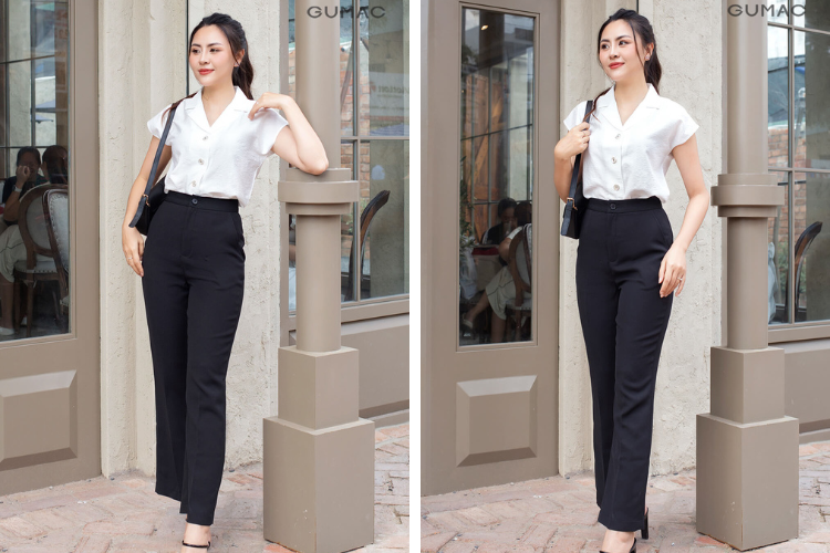 mix cùng quần âu mix cùng quần âu
