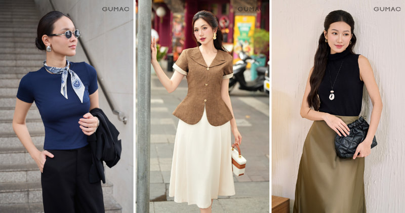 Những mẹo nhỏ thấu hiểu vóc dáng khi diện chân váy chữ A 