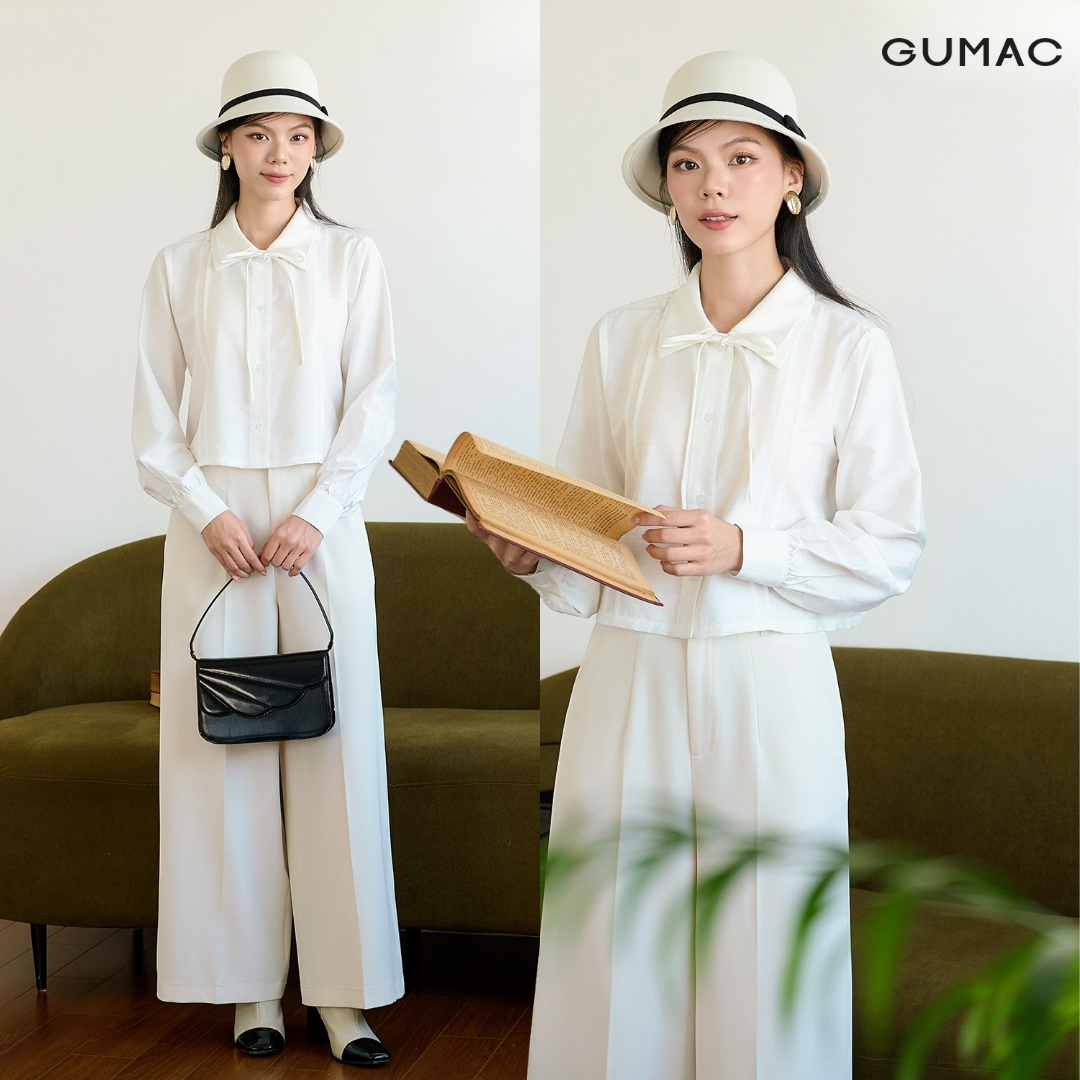 ao so mi tay dai gumac