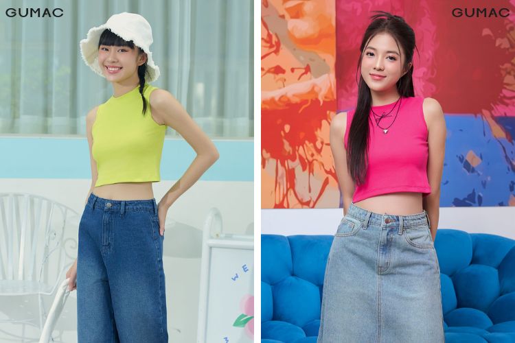 Noi y la yeu to quan trong khi dien Camisole Tanktop khoet nach Slipdress