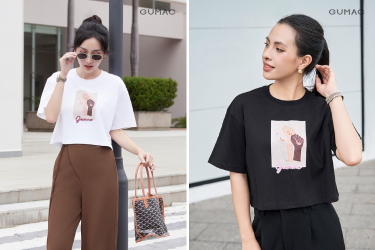 ao thun tay lo in hinh