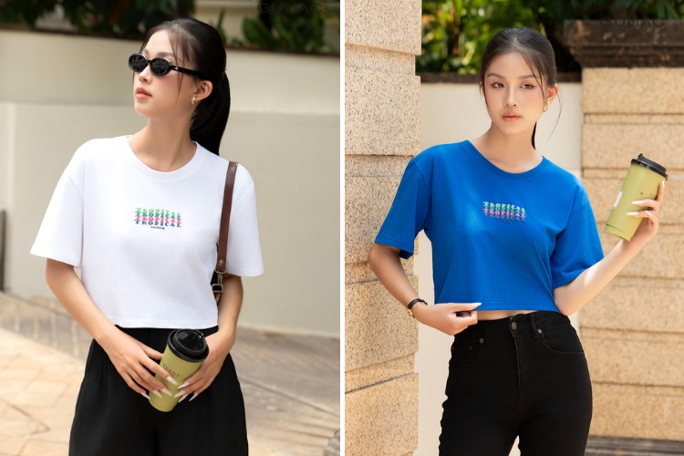 goi y cach phoi ao tay lo dep