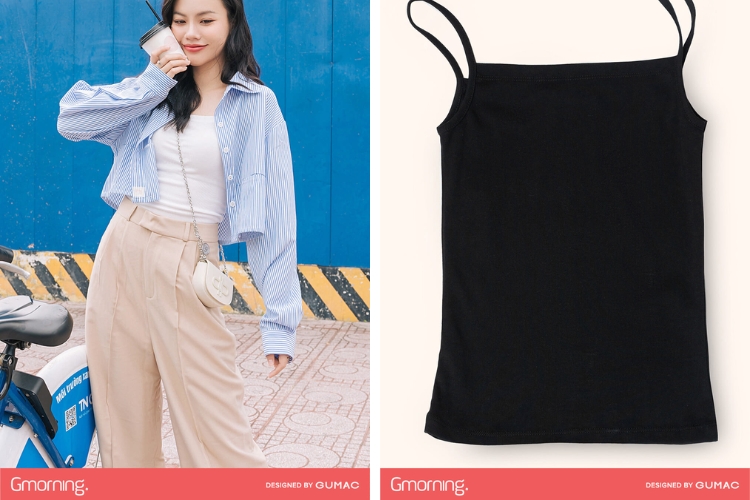 Áo thun hai dây Gmorning