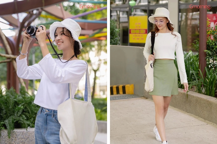 Áo thun tay dài Gmorning