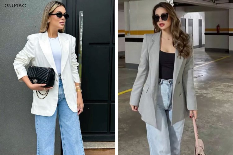ao blazer phoi quan jeans ao blazer phoi quan jeans
