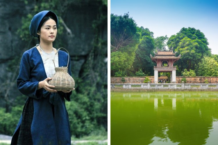 Gợi ý đi Văn Miếu với áo Tứ Thân