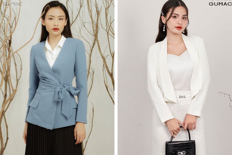 ao vest nu khong co chinh hang gumac