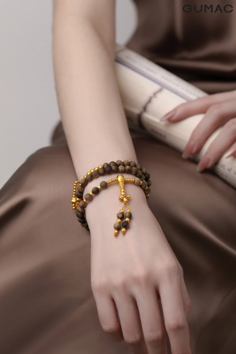 vong tay boc vang tram huong