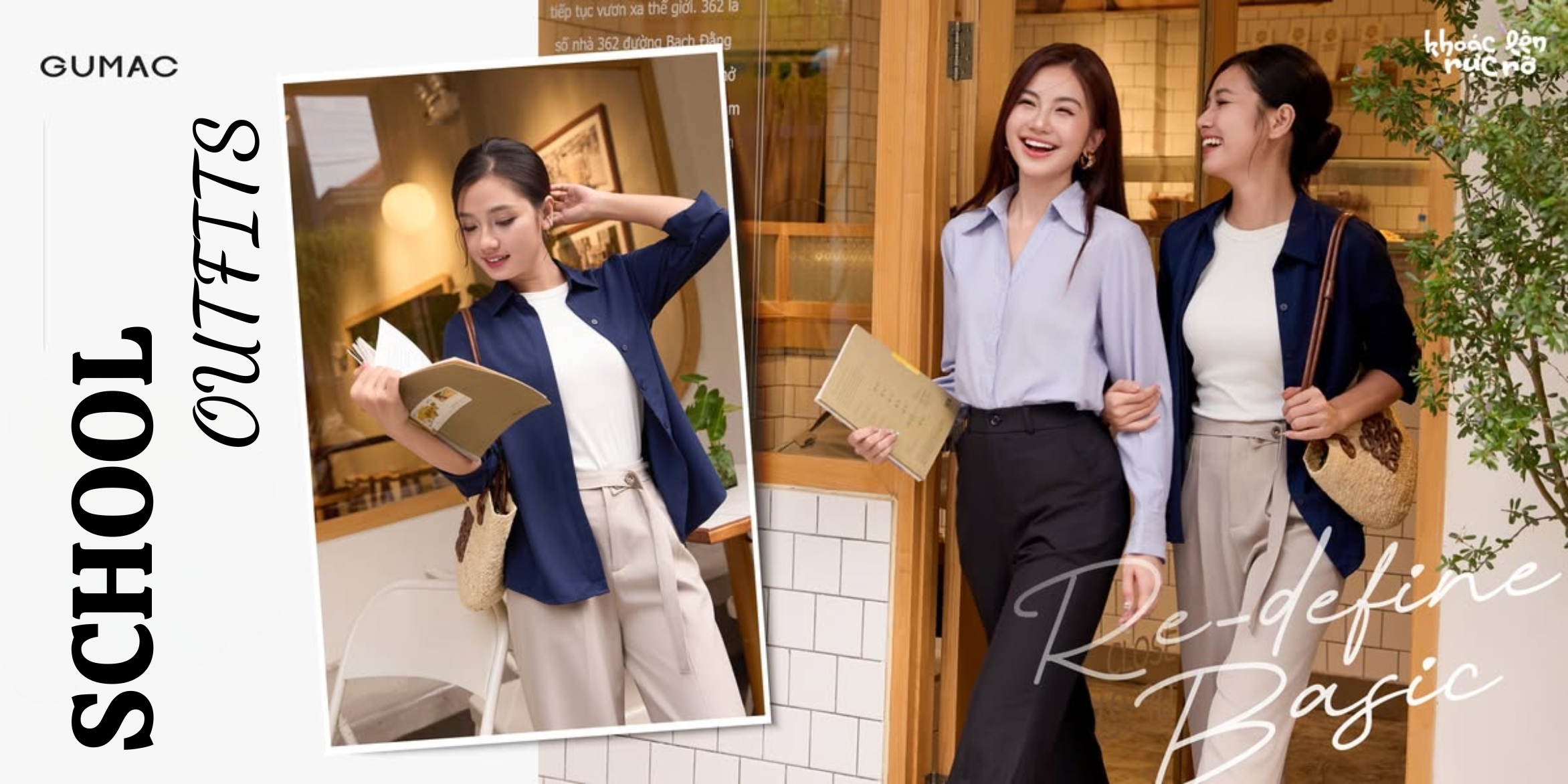 ban phoi hoan hao cho mua back to school cung gumac