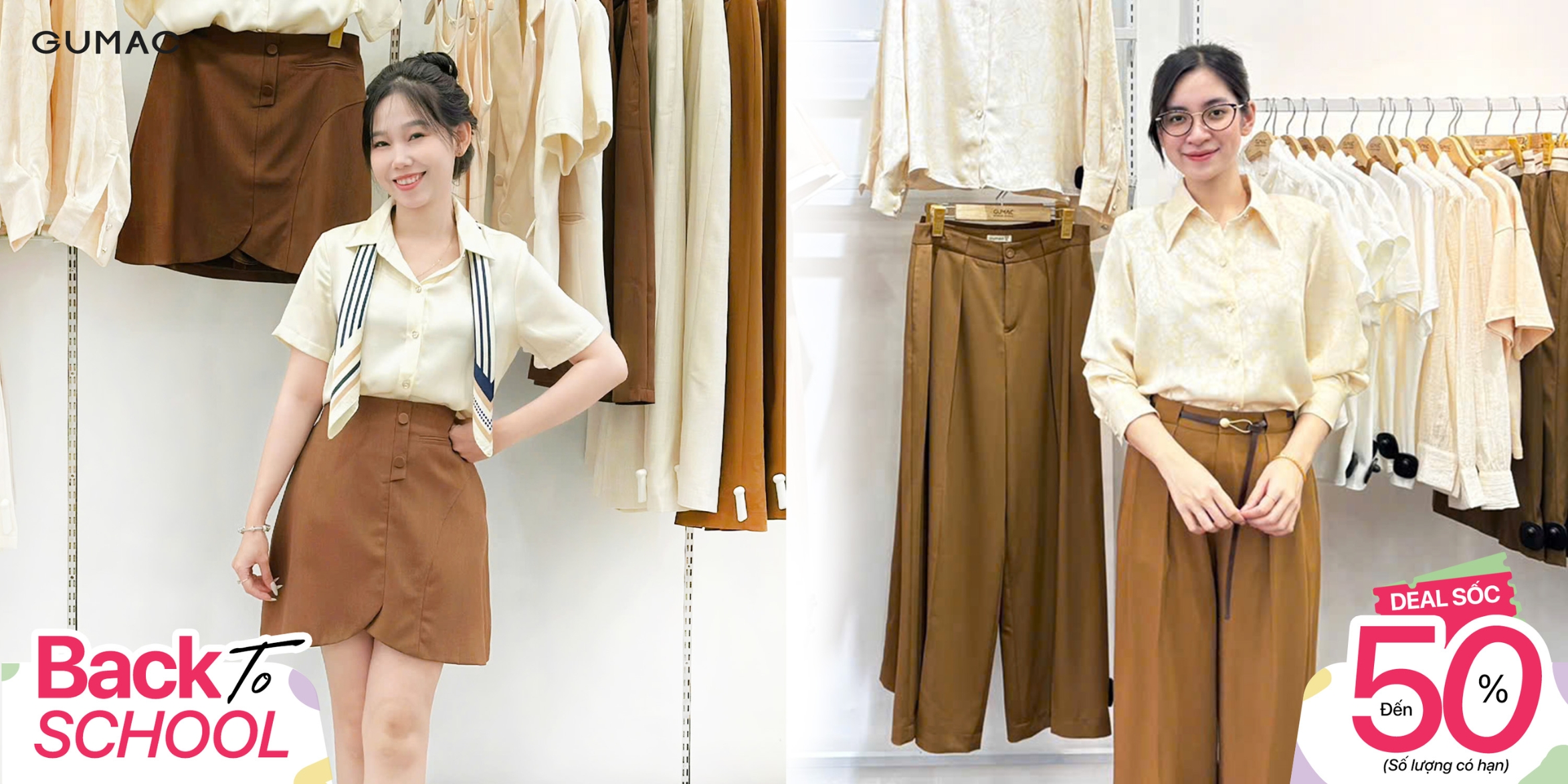 school outfit thanh lich cung gumac