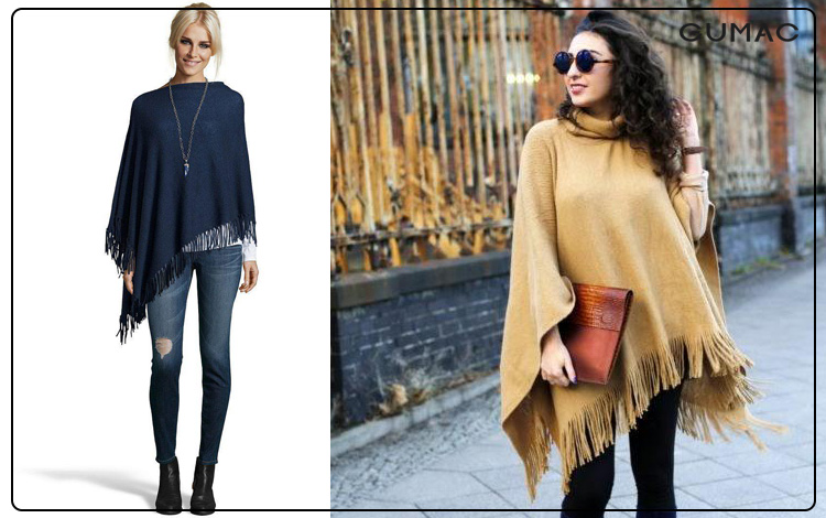 Chất liệu thường dùng để may áo choàng poncho&nbsp;