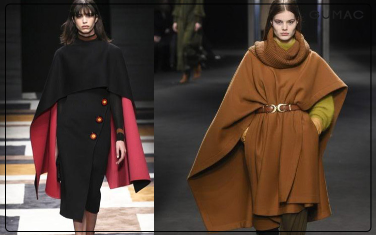 Phong cách và kiểu dáng áo poncho theo mùa đông lạnh lẽo