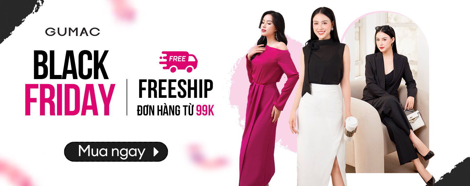 Uu dai hang tram item vay dam trong black friday Gumac