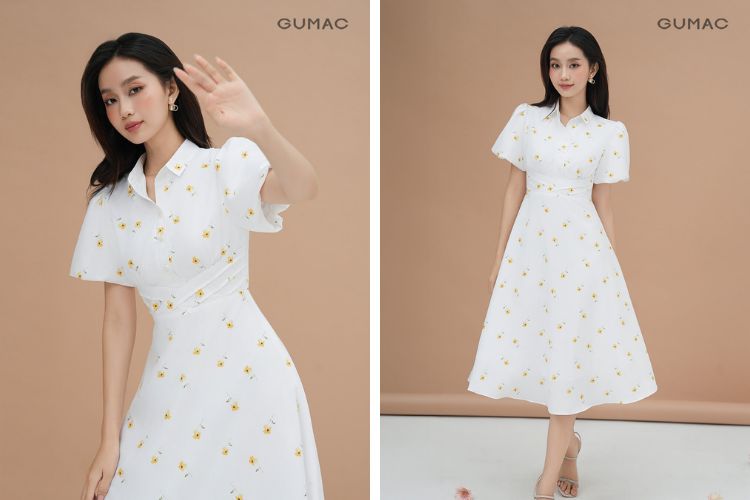 Đầm eo đắp chéo xinh xắn Đầm eo đắp chéo xinh xắn