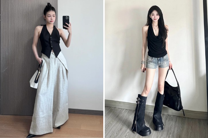 ao ba lo nu Halter Top