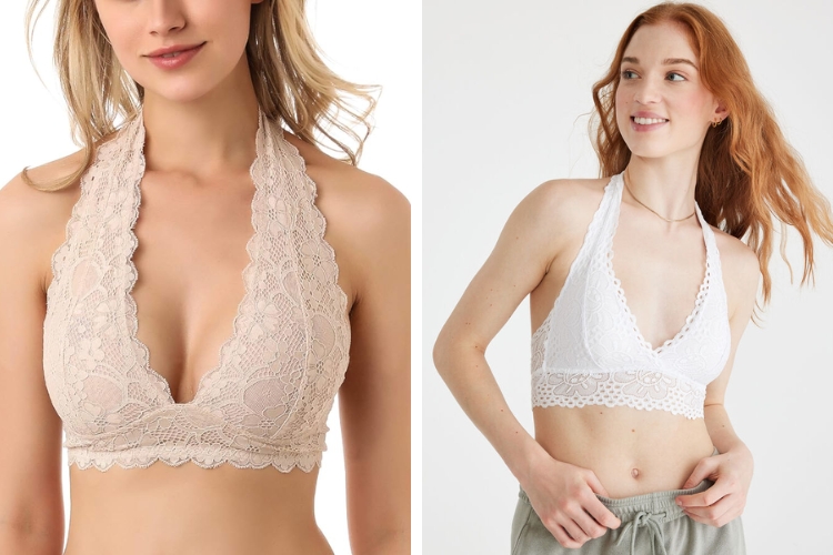 Áo lót có thiết kế dây treo ở cổ