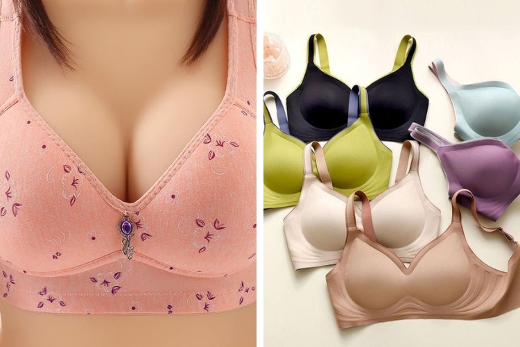 Áo ngực với phần đai lưng rộng tôn dáng nàng xinh