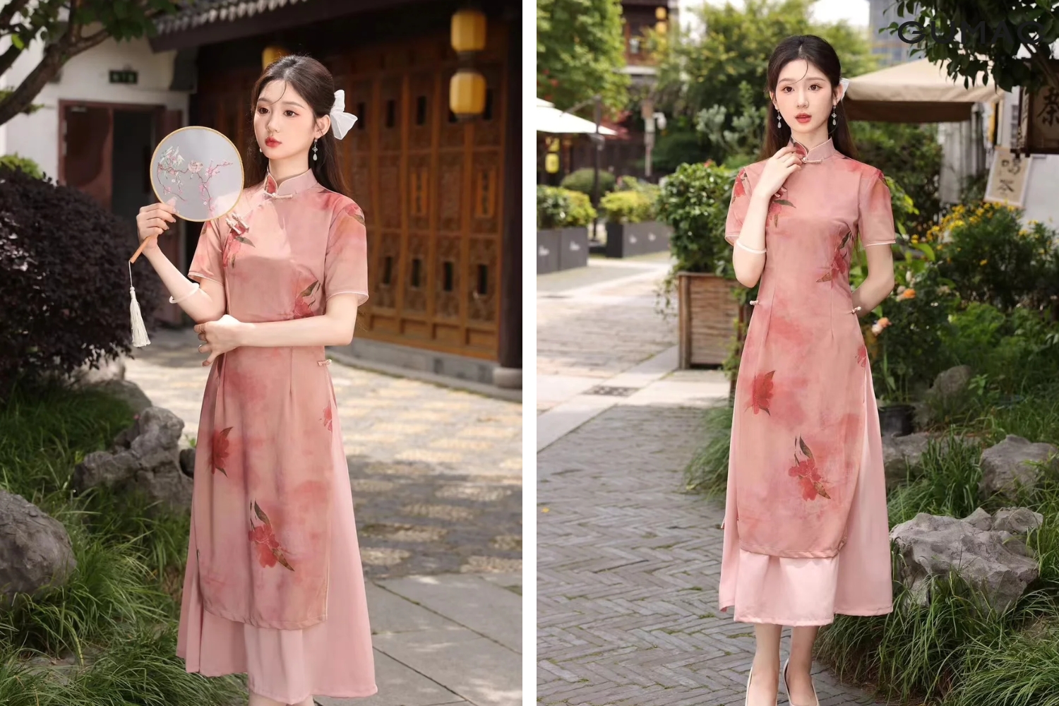 kieu ao dai co truyen thong