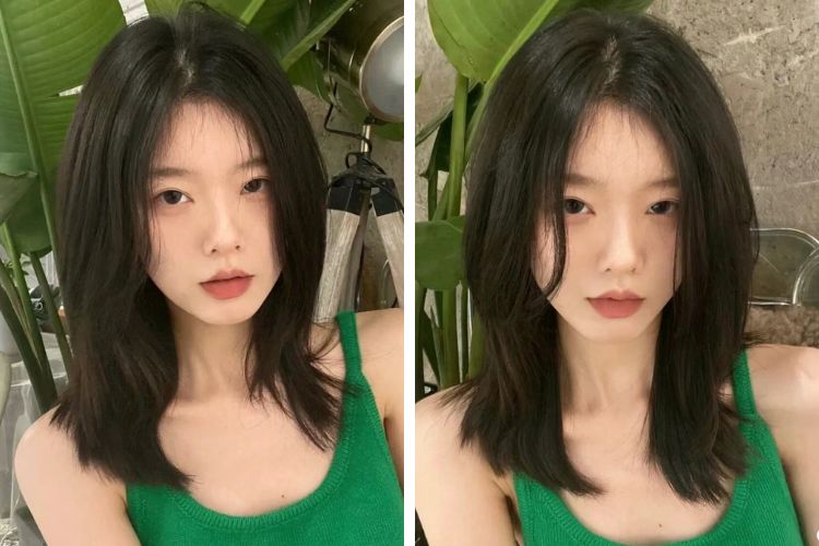 toc ngang vai tia duoi