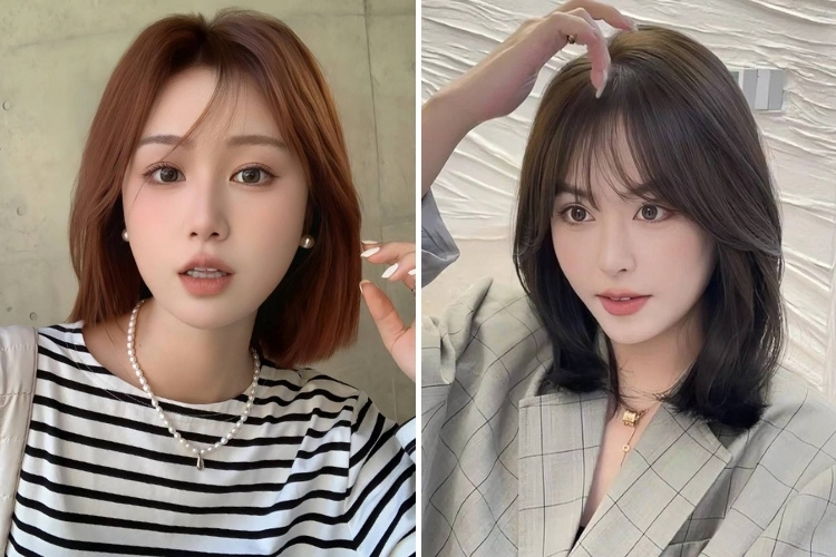 toc ngang vai cho nu mat tron to beo