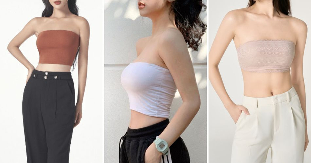 Áo ống mềm mại mang lại sự dễ chịu và che chắn an toàn cho chất vải mỏng nhẹ