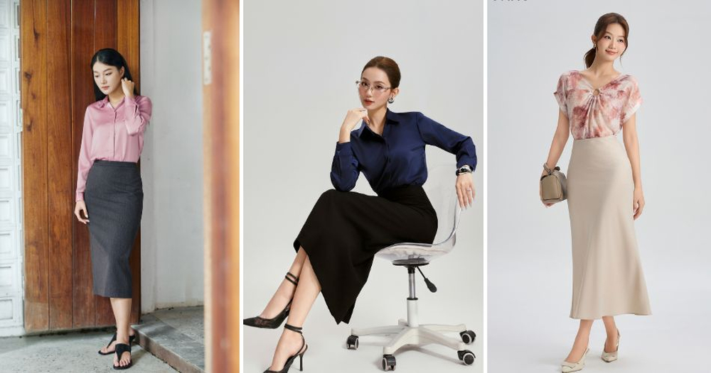 Bản phối kinh điển tạo đường cong chữ S chuẩn mực chốn công sở