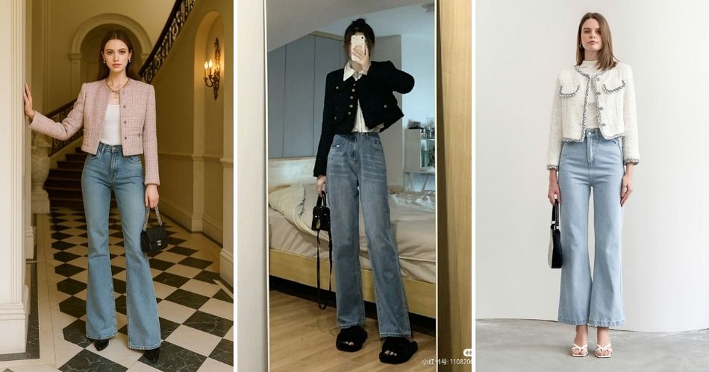 Bề mặt dạ tweed là chất liệu quyền năng giúp nâng tầm đẳng cấp ngay lập tức