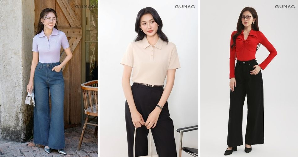 Thiết kế cổ bẻ tạo phong cách thể thao thanh lịch và vô cùng khỏe khoắn