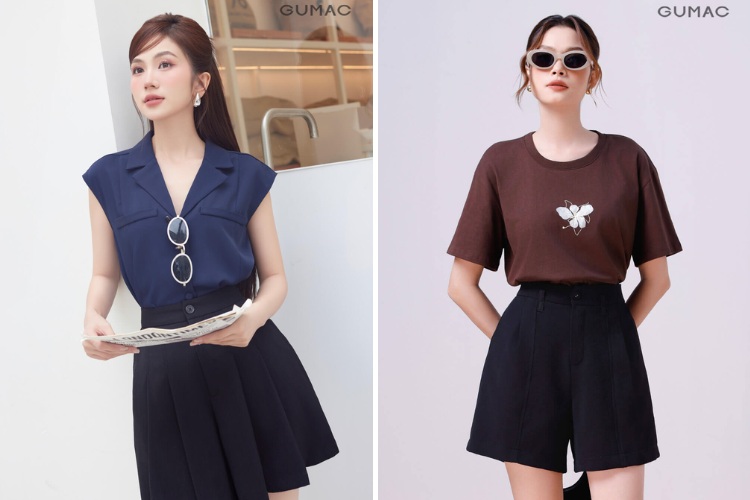 Quần short cho người chân to