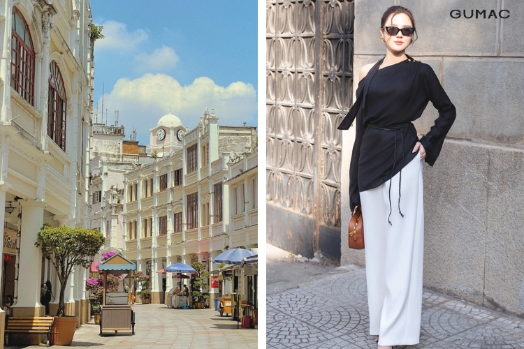 cach phoi do du lich mua he