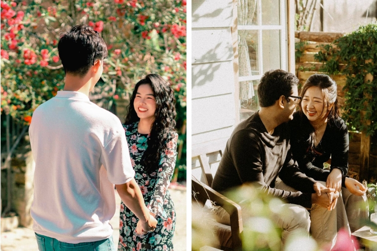 Phối đồ đôi phù hợp với vóc dáng