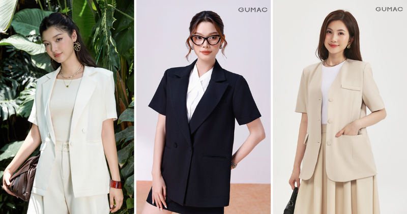 So sánh áo blazer và áo vest nữ