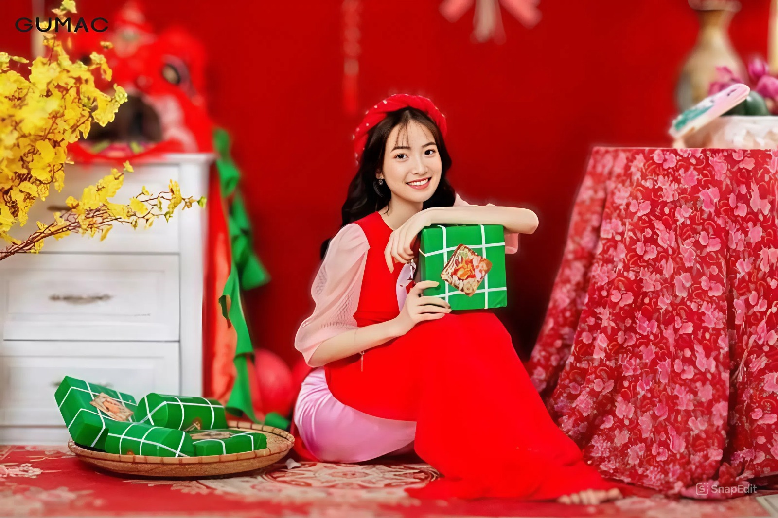 tao dang chup anh tet cung banh chung