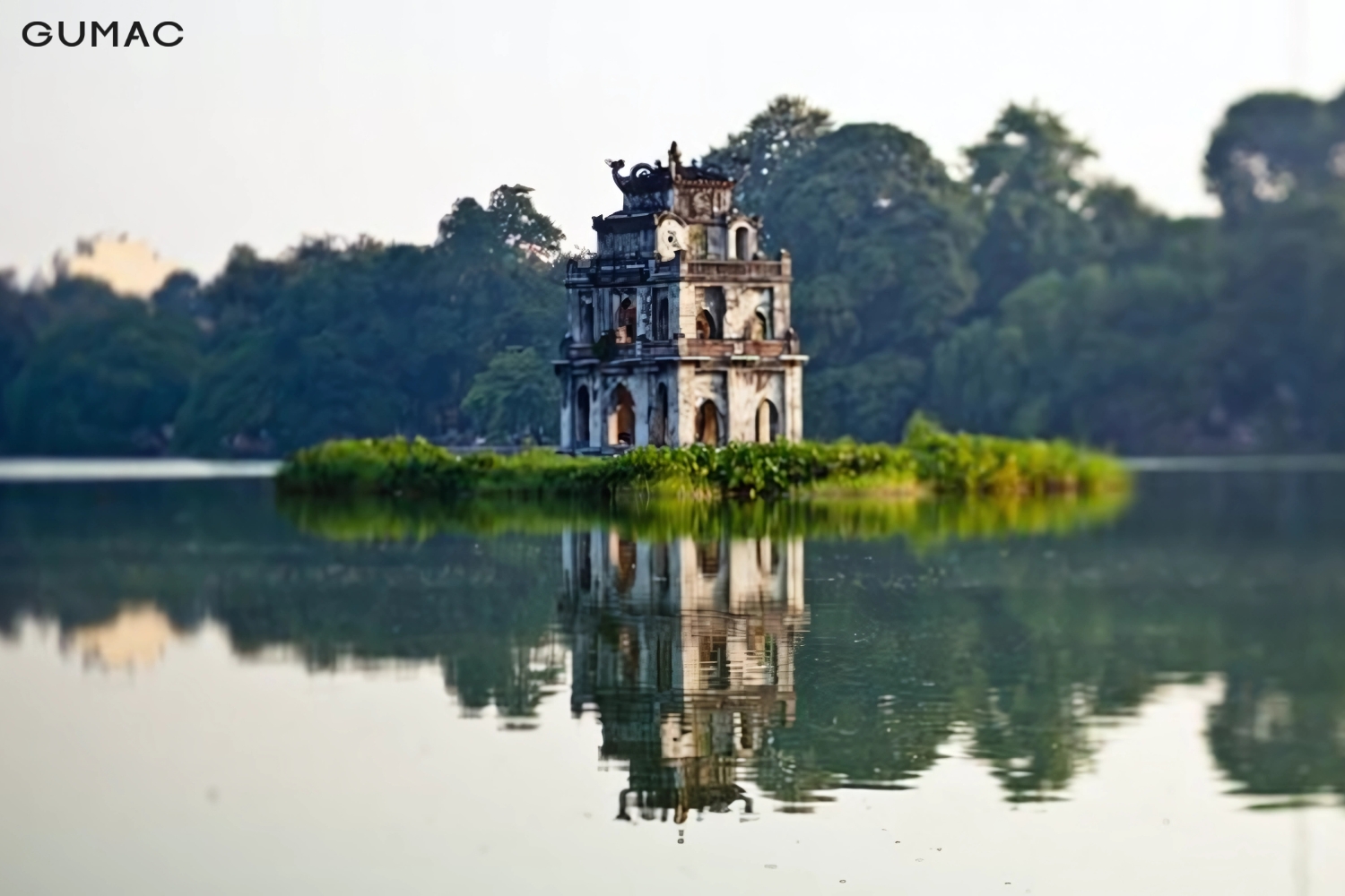 concept chup ao dai tet o ho guom