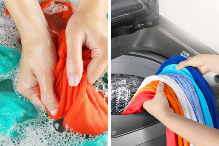giặt áo thun đúng cách