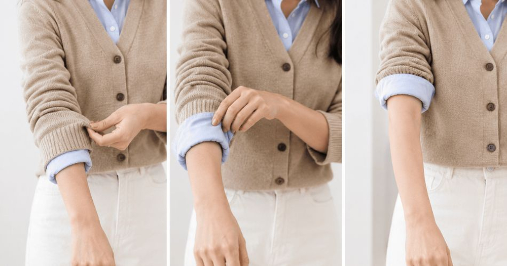 Phong cách cuộn nhẹ nhàng mang đậm hơi thở thời trang tối giản xứ Hàn