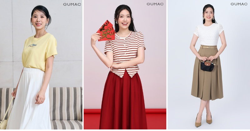 Set đồ áo thun mix chân váy xếp ly dài nhanh gọn và linh hoạt trong mọi hoàn cảnh.