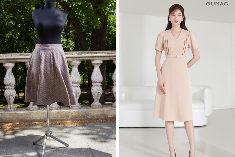 Chiều dài váy nên mặc khi đi Văn Miếu