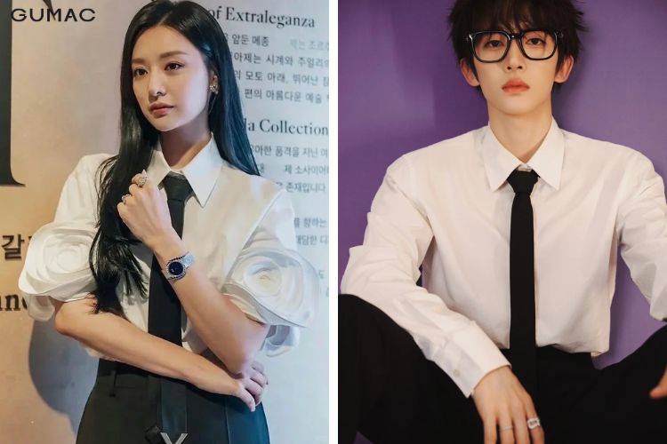 cach phoi ca vat voi ao so mi trang