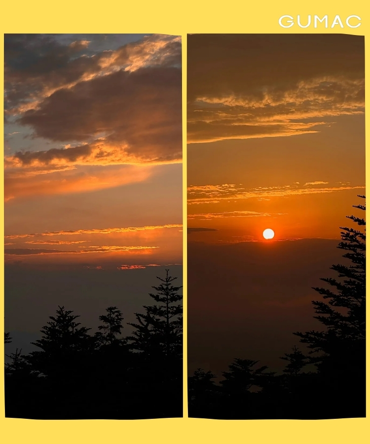 chup anh binh minh dung thoi diem