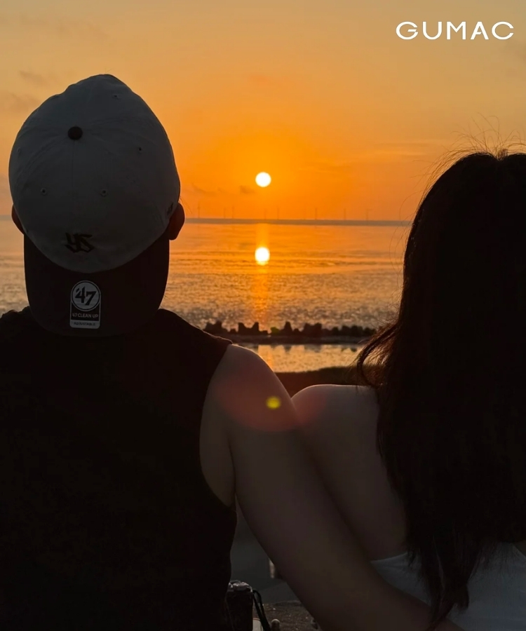 chup anh cap doi ben bien